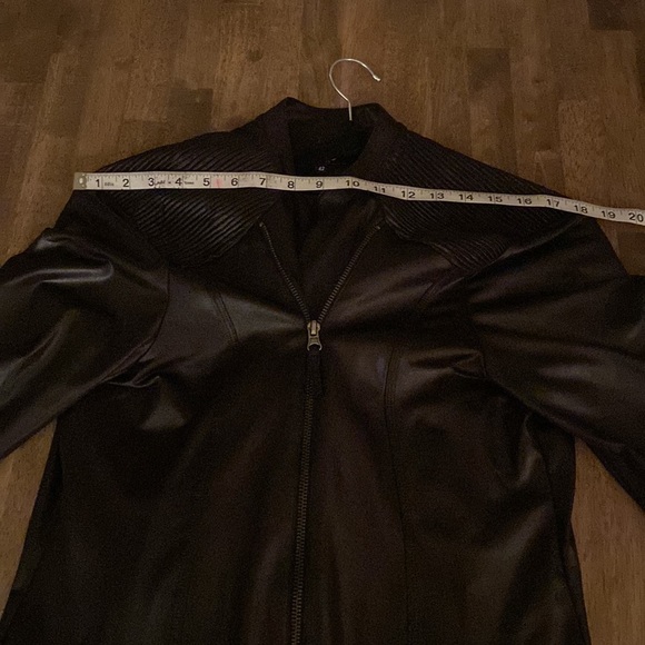 VENTO milano high end Italian top designer black bomber jacket - Picture 14 of 16